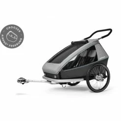Croozer KEEKE 2 Stone Grey 17 Croozer KEEKE 2 Stone Grey -magasin de vélo remorque croozer keeke 2 kid 5