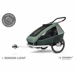 Croozer VAAYA 2 JUNGLE GREEN 20 Croozer VAAYA 2 JUNGLE GREEN -magasin de vélo remorque croozer vaaya 2 jungle green 6