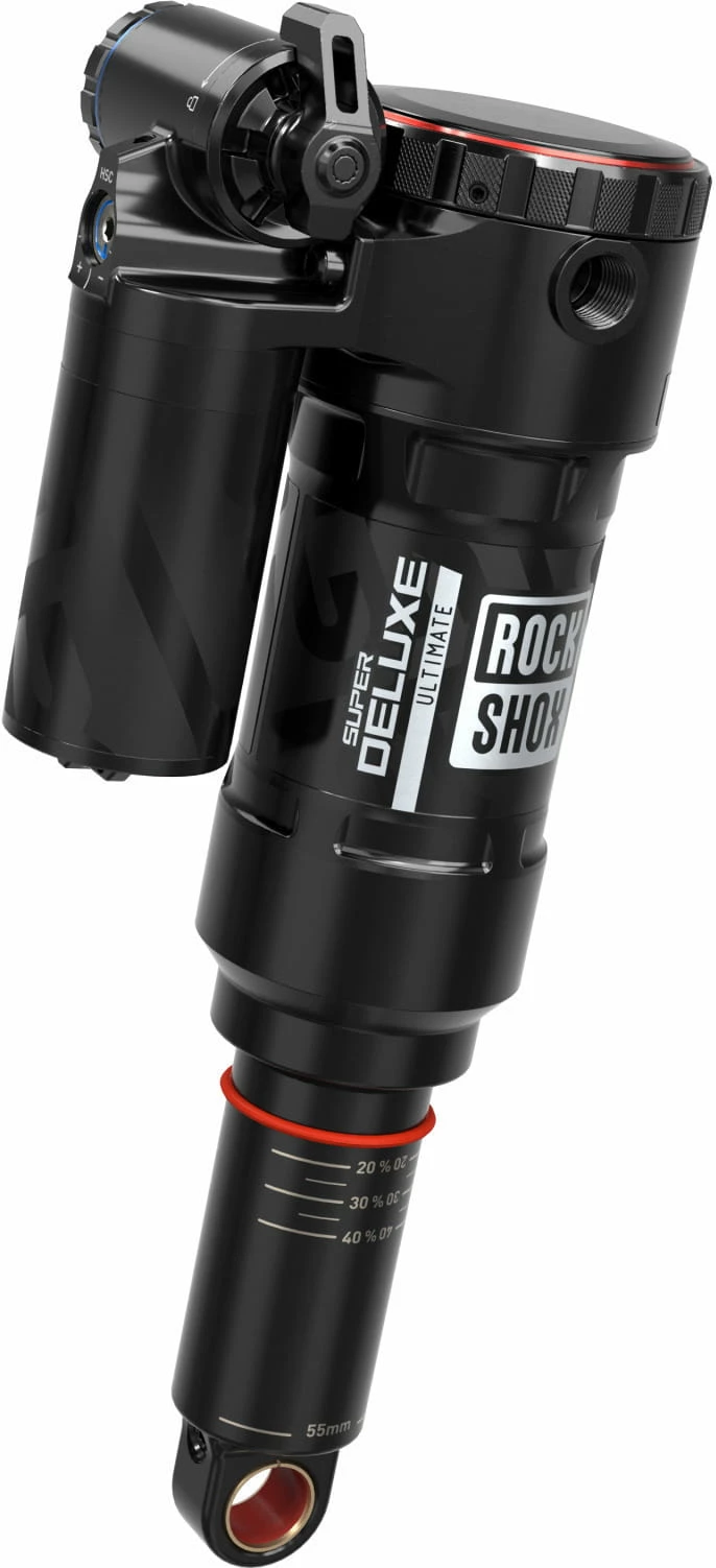 Rock-shox Super Deluxe Ultimate Debon Air+ RC2T, 205x57,5 Mm Trunnion/Standard - Noir 3 Rock-shox Super Deluxe Ultimate Debon Air+ RC2T, 205x57,5 Mm Trunnion/Standard - Noir
