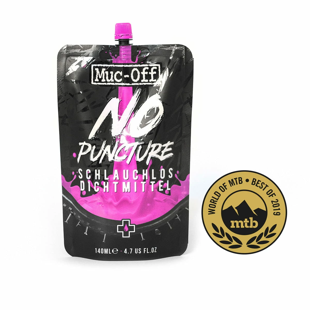 Muc-Off Lait D'étanchéité - Sachet Anti-crevaison 140ml 3 Muc-Off Lait D'étanchéité - Sachet Anti-crevaison 140ml