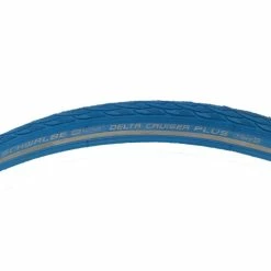 Pneumatiques Pour Cycles 700x35c Schwalbe DELTA CRUISER PLUS HS431 Bleu PunctureGuard TwinSkin Tringle Rigide - ETRTO 37-622 -magasin de vélo schwalbe delta cruiser plus hs431 bleu punctureguard twinskin tringle rigidec