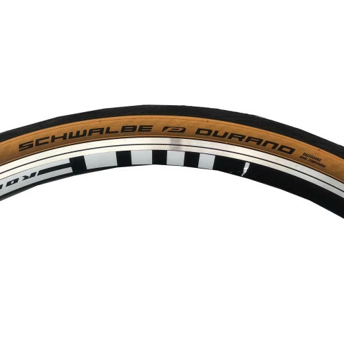 Pneumatiques Pour Cycles 700x32C 28x1.25 Schwalbe DURANO HS464 RaceGuard Noir Beige Tringle Souple - ETRTO 32-622 4 Pneumatiques Pour Cycles 700x32C 28x1.25 Schwalbe DURANO HS464 RaceGuard Noir Beige Tringle Souple - ETRTO 32-622 – Image 2