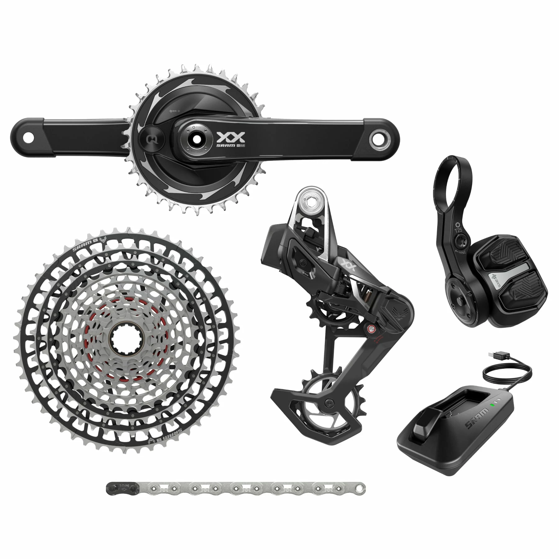 SRAM XX SL Eagle AXS Transmission Groupe De Vitesses - Powermeter 11 SRAM XX SL Eagle AXS Transmission Groupe De Vitesses - Powermeter – Image 9