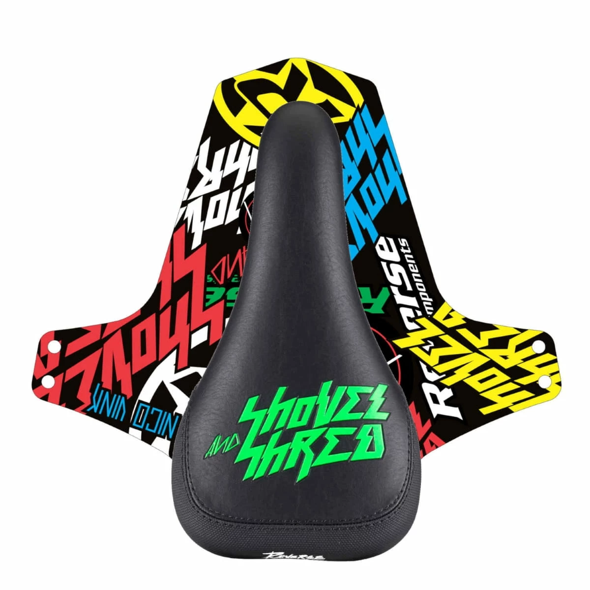 Reverse Selle Shovel & Shred - Black/Neon Green 3 Reverse Selle Shovel & Shred - Black/Neon Green