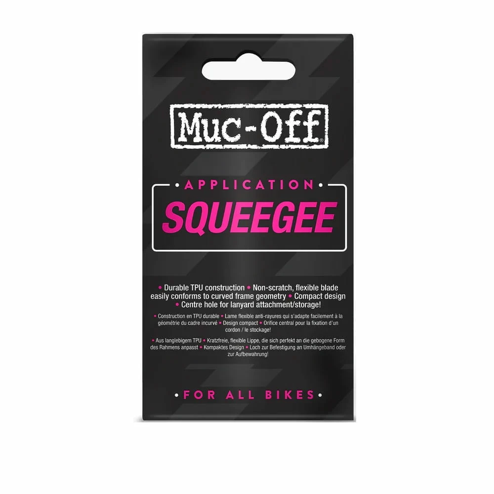 Muc-Off Raclette / Application Squeegee - Rose 4 Muc-Off Raclette / Application Squeegee - Rose – Image 2